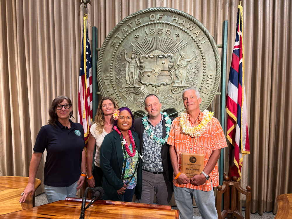 HISAM Award Ceremony Governor David Dahlberg